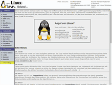 Tablet Screenshot of linux-related.de